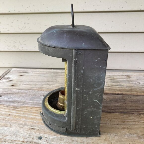 Vintage Perko Navigation Light Boat Ship Barge Bronze? Copper? Maritime - Picture 5 of 9